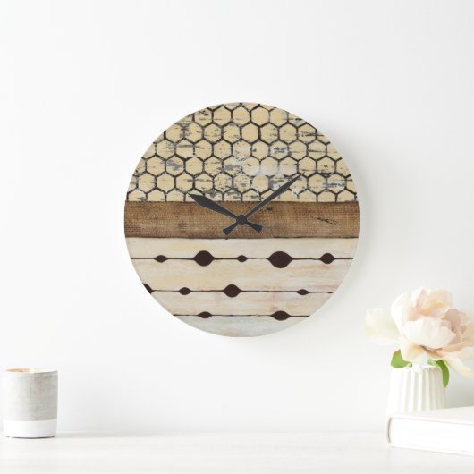 Blenden Sie II Große Wanduhr (Zuhause)