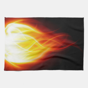 Blendende Flammen-Schürze für Mehrfach-Print Geschirrtuch