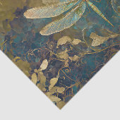 Blendende Libelle, Gaze-Flügel Seidenpapier (Ausschnitt)