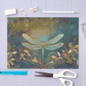 Blendende Libelle, Gaze-Flügel Seidenpapier (Handwerk)