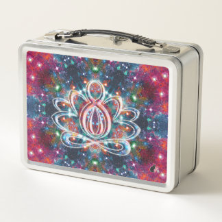 Blendender Zen Lotus Metall Brotdose