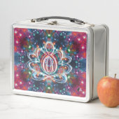Blendender Zen Lotus Metall Brotdose (Beispiel)