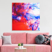 Blendenfarben Leinwanddruck (Insitu (Wohnzimmer))
