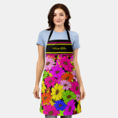 Blendenmuster - All-over-Print-Schürze Schürze (Getragen)