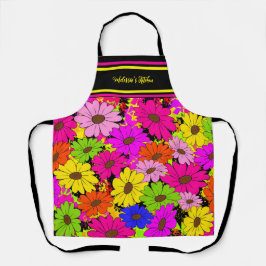 Blendenmuster - All-over-Print-Schürze Schürze