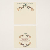 Blendenwirbelkarte für Lilienfloralerden (Vorne & Hinten)