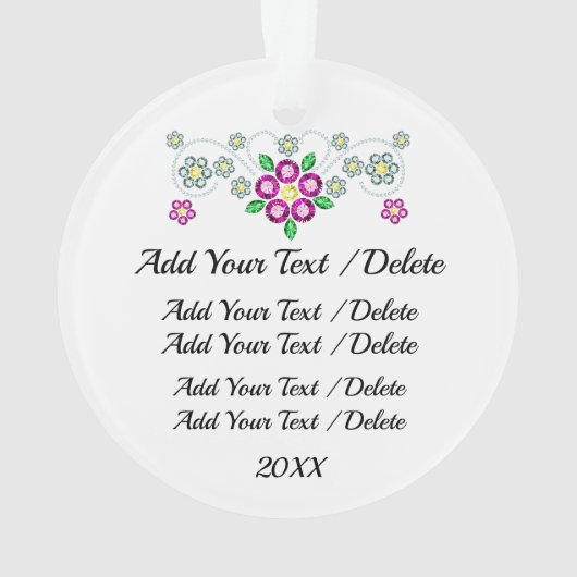 Blendet mich hoch ornament (Rückseite)