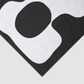 Blendgriff: Abstrakt Schwarz/Weiß Seidenpapier (Detail)