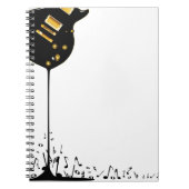 Blendmusik Notizblock (Vorderseite)