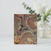 Blendrohr Onyx Postkarte (Stehend Vorderseite)
