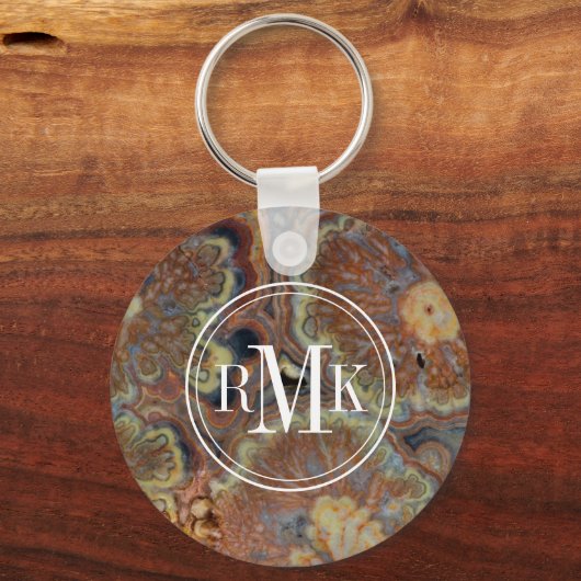 Blendrohr Onyx Schlüsselanhänger (Vorderseite)