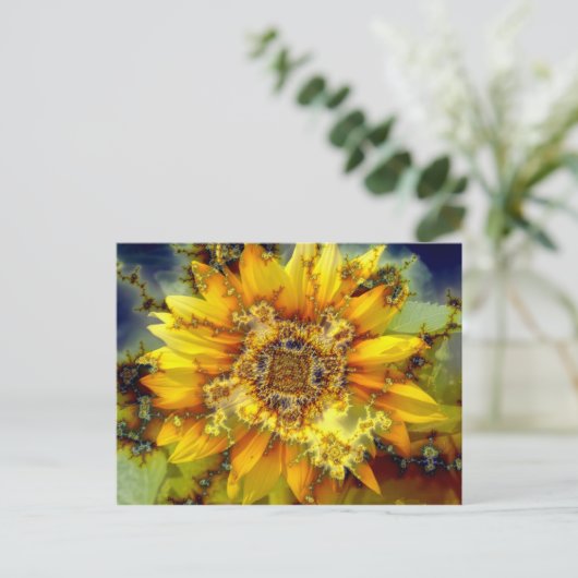 Blendsonne Postkarte (Stehend Vorderseite)