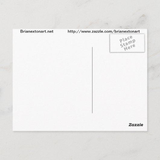 Blendsonne Postkarte (Rückseite)