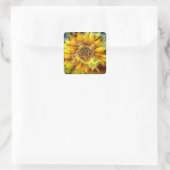 Blendsonne Quadratischer Aufkleber (Tasche)