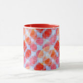 Blendung durch Design-Textur-Hintergrund Tasse (Zentrum)