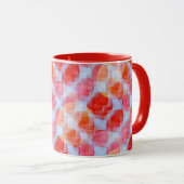 Blendung durch Design-Textur-Hintergrund Tasse (VorderseiteRechts)