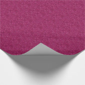 Blendungchic-heißes Rosa-Glitzer Geschenkpapier (Ecke)