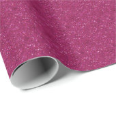 Blendungchic-heißes Rosa-Glitzer Geschenkpapier (Rolleneckpunkt)