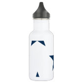 Blendungs-Blau des Stern-1 Edelstahlflasche (Links)