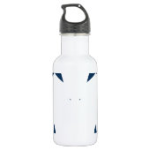 Blendungs-Blau des Stern-1 Edelstahlflasche (Rückseite)
