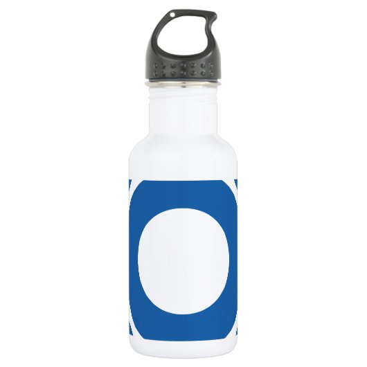 Blendungs-blauer Punkt 3 Edelstahlflasche (Vorderseite)