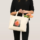 Blendungs-Dahlie-Blume Mini Stoffbeutel (Vorderseite (Produkt))