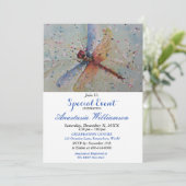 BLENDUNGS-DRACHE-FLIEGEN-PARTY-EREIGNIS LADEN EIN EINLADUNG (Stehend Vorderseite)