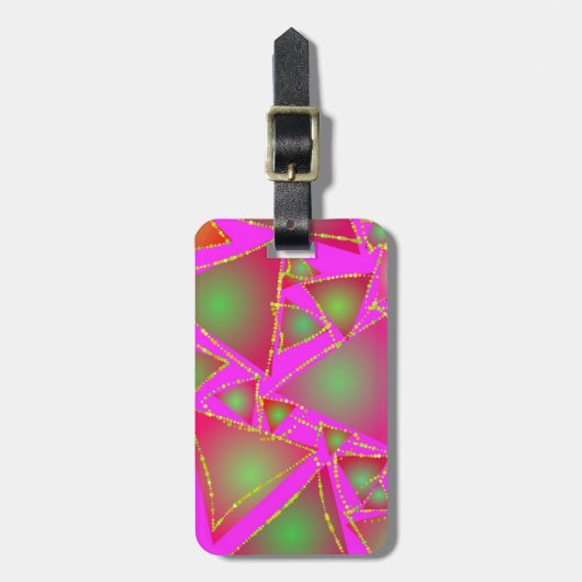 Blendungs-Dreiecke Gepäckanhänger (Vorderseite vertikal)