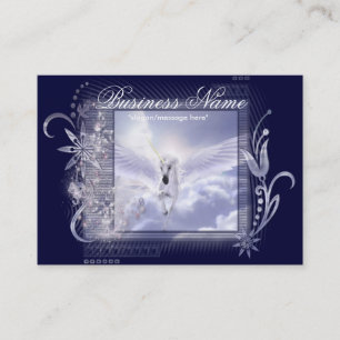 Blendungs-Fliegen-Einhorn-mollige Visitenkarten Visitenkarte