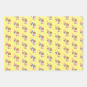 Blenheim Cavalier King Charles Spaniel Birthday Geschenkpapier Set (Vorderseite)