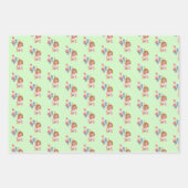 Blenheim Cavalier King Charles Spaniel Birthday Geschenkpapier Set (Vorderseite)