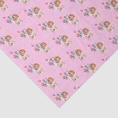 Blenheim Cavalier King Charles Spaniel Birthday   Seidenpapier (Ausschnitt)