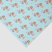 Blenheim Cavalier King Charles Spaniel Birthday Seidenpapier (Ausschnitt)