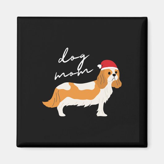 Blenheim Cavalier King Charles Spaniel Dog Mama Ch Magnet (Vorne)
