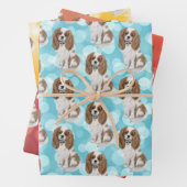 Blenheim Cavalier King Charles Spaniel Geschenkpapier Set (Beispiel)
