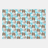 Blenheim Cavalier King Charles Spaniel Geschenkpapier Set (Vorderseite)