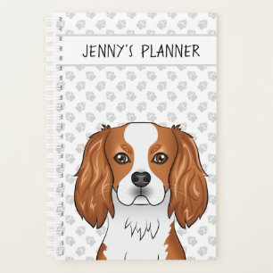 Blenheim Cavalier King Charles Spaniel Hund & Tite Planer