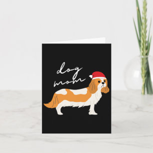 Blenheim Cavalier King Charles Spaniel Hundemutter Karte