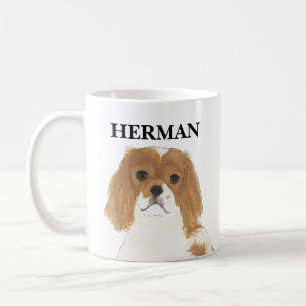Blenheim Cavalier King Charles Spaniel Kaffeetasse