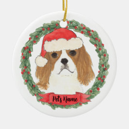 Blenheim Cavalier King Charles Spaniel Keramik Ornament