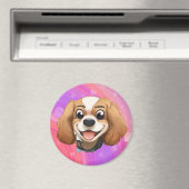 Blenheim Cavalier King Charles Spaniel Magnet (In Situ (Geschirrspüler))