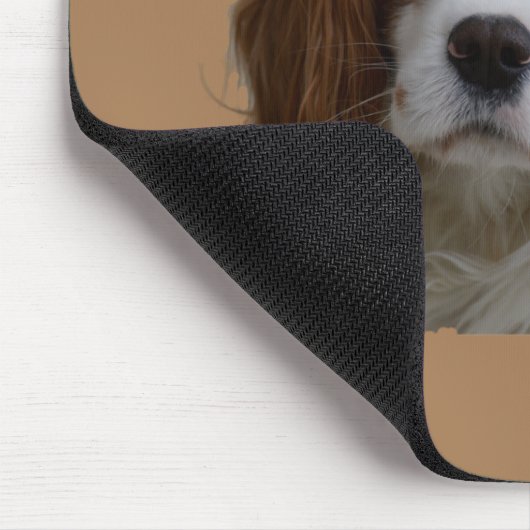Blenheim Cavalier King Charles Spaniel Mousepad (Ecke)
