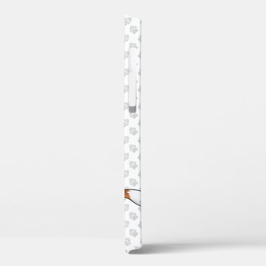 Blenheim Cavalier King Charles Spaniel & Name Case-Mate iPhone Hülle (Rückseite / Links)