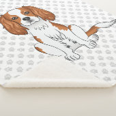 Blenheim Cavalier King Charles Spaniel & Paws Sherpadecke (3/4)