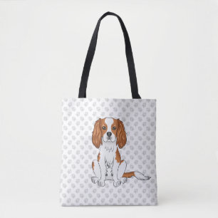 Blenheim Cavalier King Charles Spaniel & Pfoten Tasche