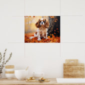 Blenheim Cavalier King Charles Spaniel Poster (Küche)