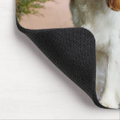 Blenheim Cavalier King Charles Spaniel Puppy Dog Mousepad (Ecke)