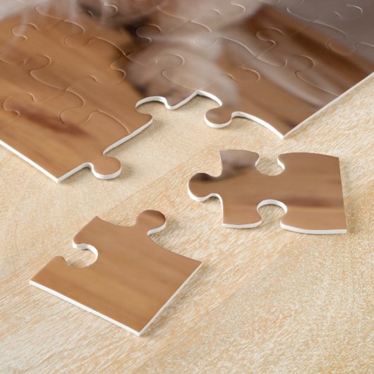 Blenheim Cavalier King Charles Spaniel Puppy Dog Puzzle (Seite)