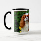 Blenheim Cavalier King Charles Spaniel Puppy Dog Tasse (Links)