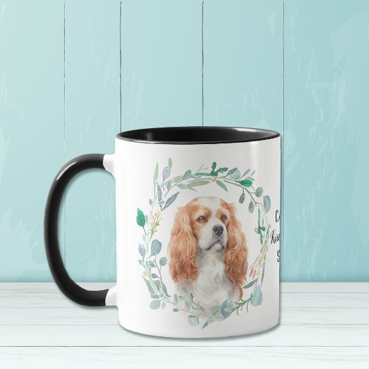 Blenheim Cavalier King Charles Spaniel Tasse